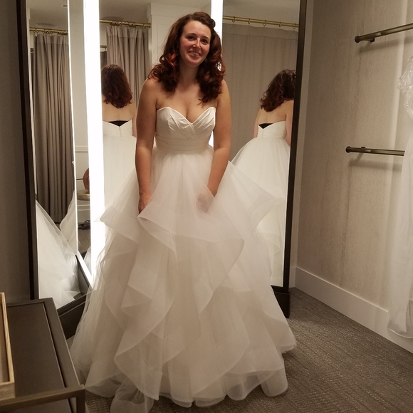 Londyn Gown (altered size 12) by Hayley Paige - Picture 5 of 10